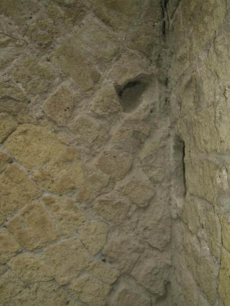 Ins Or II, 18, Herculaneum. June 2006. Detail from south wall at west end.
Photo courtesy of Nicolas Monteix.